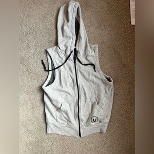 True Religion Sleeveless Hoodie